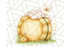 Pastel Farm Nursery PNG Clipart, Baby Animals And Elements Product Image 2