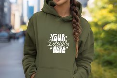 Gildan 18500 Hoodie Mockups, Christmas Gildan 18500 ladies Product Image 1