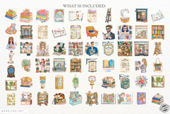 Summer Bookstore Clipart Product Image 4