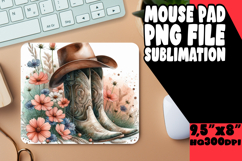 ENCHANTED DESK PAD PNG DESIGN, Western Product Image 1