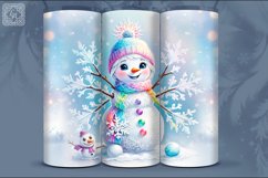 4 Christmas Seamless Tumbler Wrap 20 oz Product Image 5