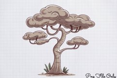 Watercolor Safari Adventure Clipart PNG Product Image 1