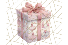 Nutcracker Ballet Clipart, Holiday Ballerina PNG Art Product Image 2