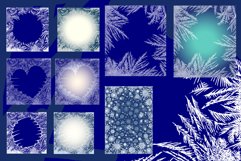 Set of frosty frames. Digital items. Product Image 3