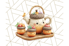 Whimsical Woodland Animal Village PNG Clipart Fantasy Forest Product Image 2