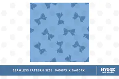 American 4th of July Patriotic Coquette Bow Seamless Pattern Product Image 2