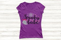 Spooky Babe Svg, Halloween Svg, Spooky Svg, Funny Halloween. Product Image 2