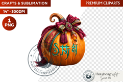 Autumn Witchcraft Clipart - Amber Spells witch PNG Product Image 1