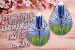 Creative Teardrop Design for Craft Projects , Flowers Product Image 1