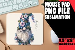 Spring Bliss Gnome Watercolor Mouse Pad Product Image 1