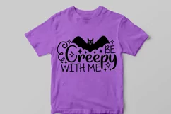 Be Creepy With Me Svg, Halloween Svg, Boys Halloween Svg. Product Image 2