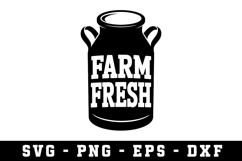 Farm Fresh Product Svg |Farming SVG Cut files | Cricut Product Image 1