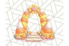 Halloween Neighborhood Clipart PNG for Trick or Treat Product Image 2