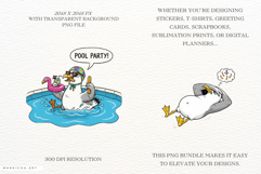 Summer Seagull Clipart Product Image 2