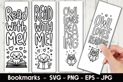 Read With Me Bookmark Sublimation Product Image 1