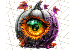 Spooky Halloween Eye PNG, Cute Eyeballs Halloween Clipart Product Image 2