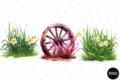 Watercolor Grass Clipart , Watercolor Clipart Product Image 1