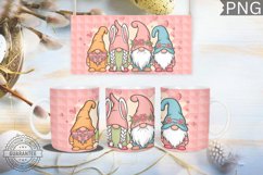 Easter Mug Wrap Design - Easter Gnome Sublimation Product Image 1