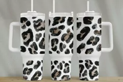 Leopard 40oz Tumbler, Sublimation Design, Png For Tumblers Product Image 1
