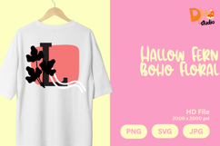 Hallow Fern Boho Floral Monogram Product Image 1