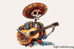 Da de Los Muertos Sublimation PNG Product Image 1