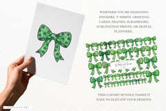 St Patrick Bow Clipart Product Image 4