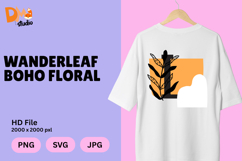 Wanderleaf Boho Floral Monogram Product Image 1
