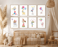 Watercolor Cute Circus Animals Product Image 7