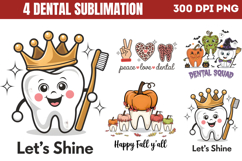Dental Sublimation PNG Product Image 1