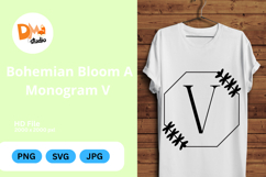Bohemian Bloom Monogram Product Image 1