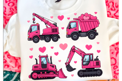 Trucks Png Valentine’s Day Construction Product Image 1