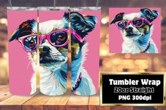 Vibrant Pup Parade Tumbler Design Product Image 1
