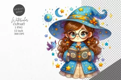 Halloween clipart, Witch clipart, Autumn clipart Product Image 1