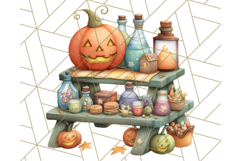 Midnight Monster Camp Out Clipart PNG, Halloween Png Product Image 2