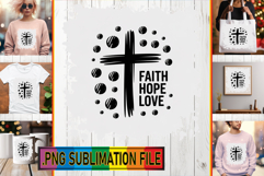 Joyful TSHIRT Art Sublimation, Christan Quotes Product Image 1