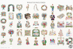 Wildflower Wedding Clipart Product Image 4