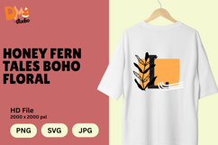 Honey Fern Tales Boho Floral Monogram Product Image 1