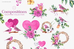Bird Valentine Watercolor Collection Product Image 12