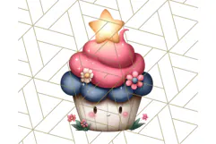 Princess Tea Party PNG Clipart with Teacups & Fancy Treats Product Image 2