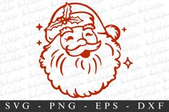 Merry Christmas Santa Svg | Christmas svg | Svg cut file Product Image 1