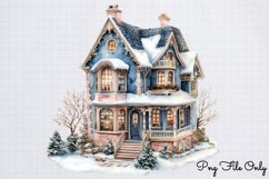 Pastel Christmas Sublimation Clipart PNG Product Image 1