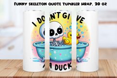 Funny skeleton Tumbler Wraps BUNDLE|PNG, 20 oz. Product Image 19