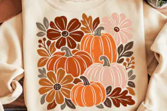 Thanksgiving Pumpkin PNG, Funny Thanksgiving PNG Product Image 1
