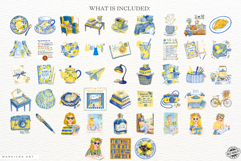 Mediterranean Journaling Clipart Product Image 4