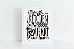 The Kitchen Is The Heart Of Our Home Svg, Kitchen Svg. Product Image 2