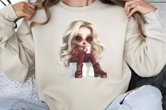 Anti Valentine girl Clipart PNG Product Image 1