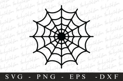 Spider web SVG | SVG Cut files | Cricut Product Image 1