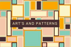 Geometrical Mid Century | Mid Century pattern Product Image 1