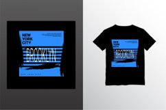 Brooklyn writing design, suitable for screen printing Product Image 1