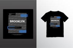 Brooklyn writing design, suitable for screen printing Product Image 1